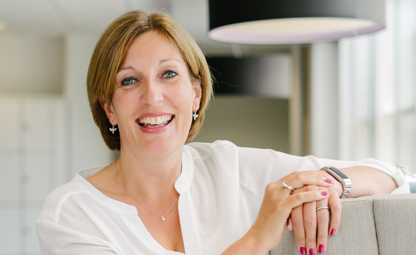 Photograph of Lucy Tulloch, head of education at AoEC