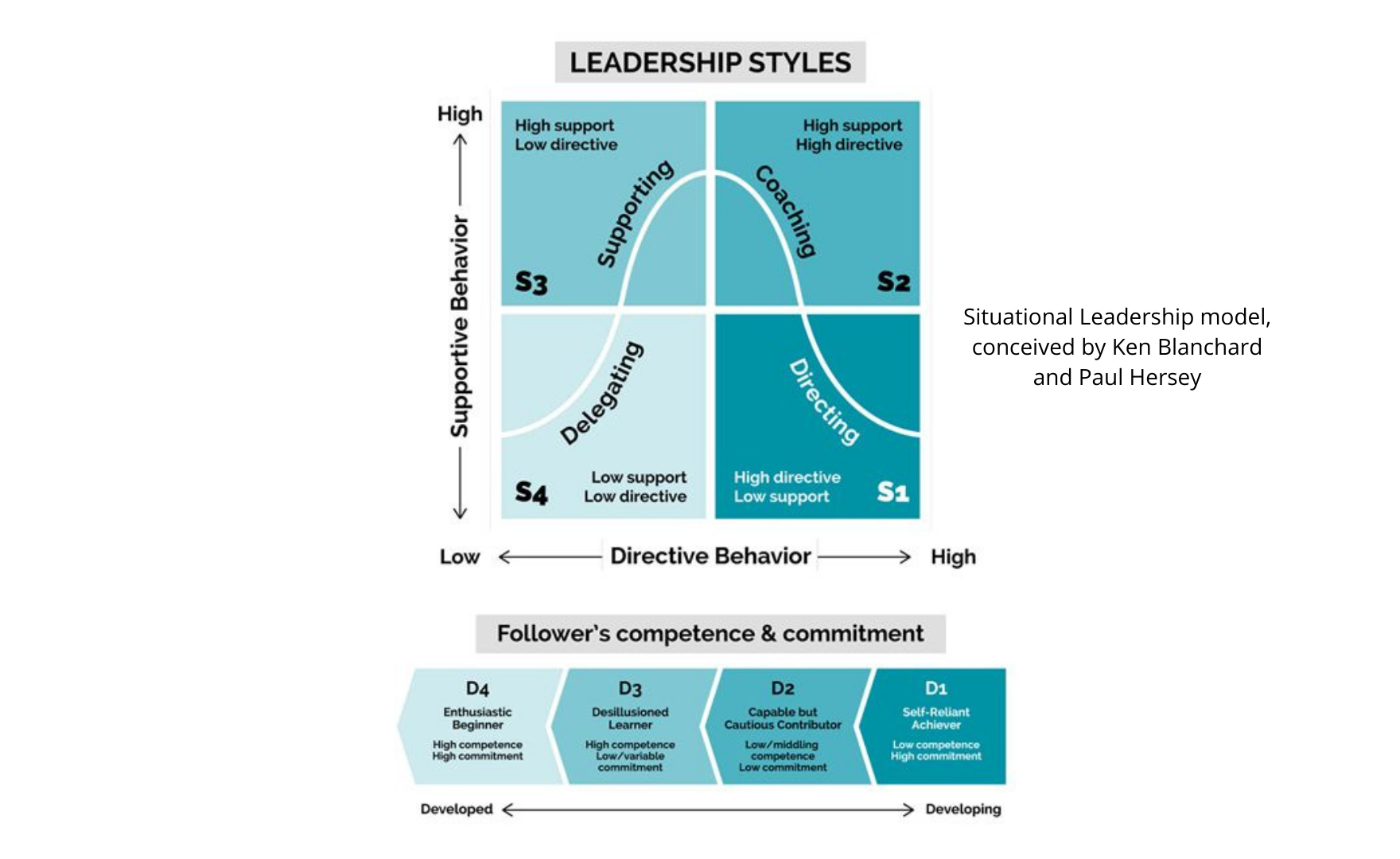 Situational leadership model