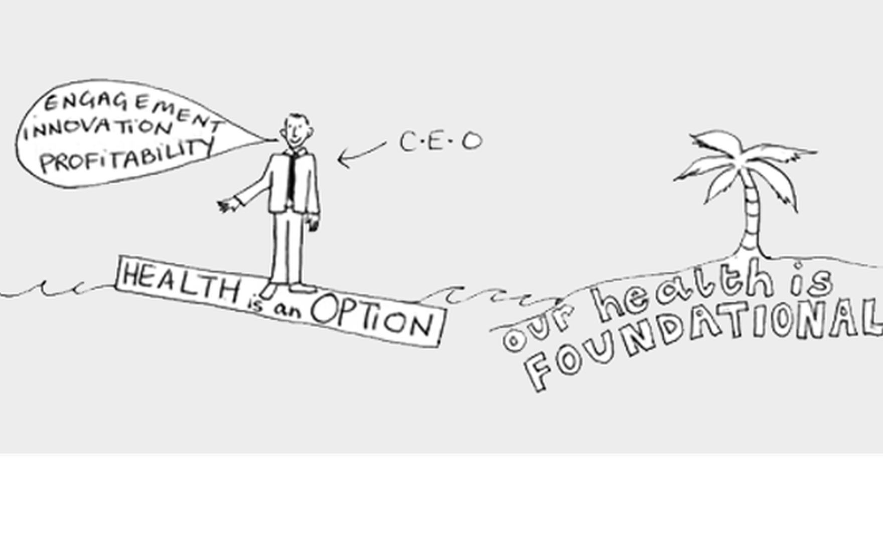 Where is health in the Executive Coaching & Leadership discourse
